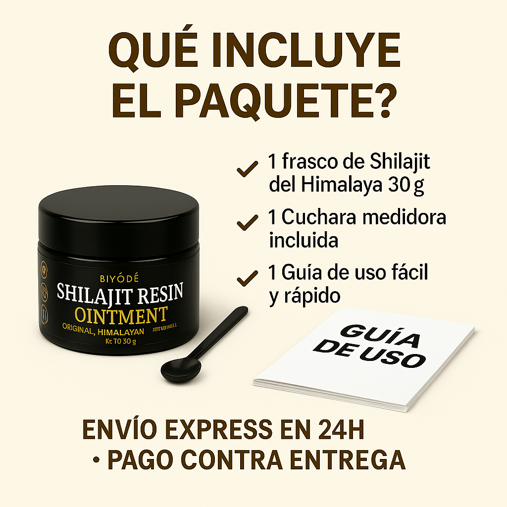 Shilajit del Himalaya™ ORIGINAL  - POTENCIADOR SEXUAL