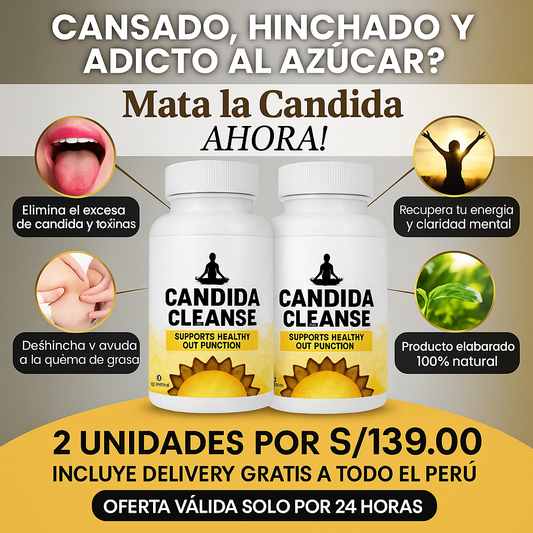 CÁNDIDA CLEANSE | Equilibrio Interno