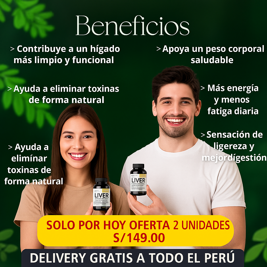 Liver Cleanse & Detox | Apoyo natural para tu bienestar digestivo y hepático