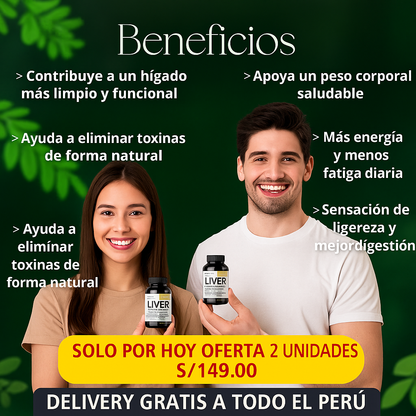 Liver Cleanse & Detox | Apoyo natural para tu bienestar digestivo y hepático