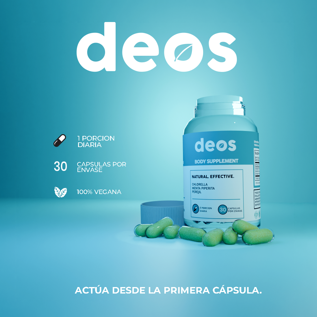 Deos™ l Desodorante Corporal Interno (30 CAP)