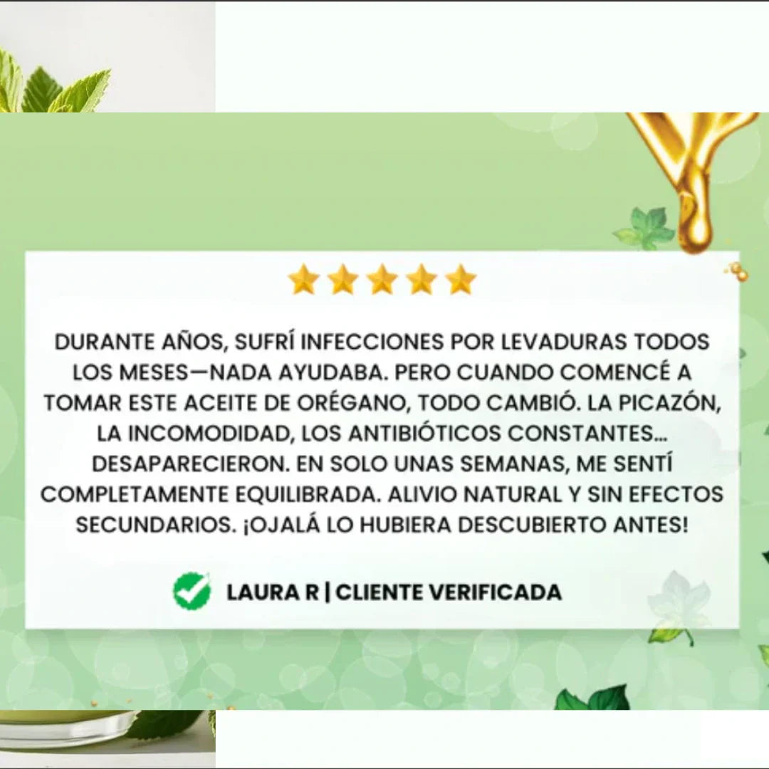 Aceite de Orégano l Aliado natural contra la cándida