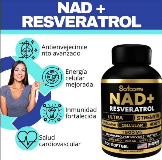 NAD + Resveratrol  -  1500 MG